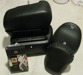Harley Davidson Seats and Side Storage