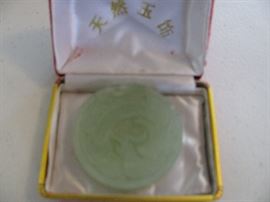 2" X  2" Jade Pendant