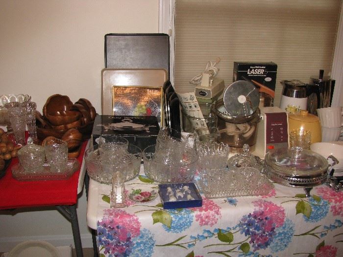 Kitchen and glassware