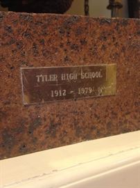 Tyler High School brick (1912-1979)