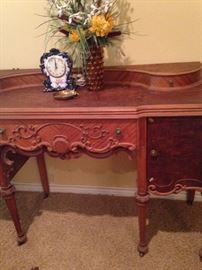 This antique dresser also belonged to Judge B.B. Hart of Mineola, Texas. It has a lovely mirror that attaches to it.