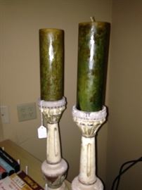 Tall candlesticks