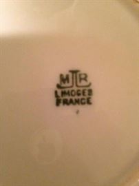 French plate from Limoges