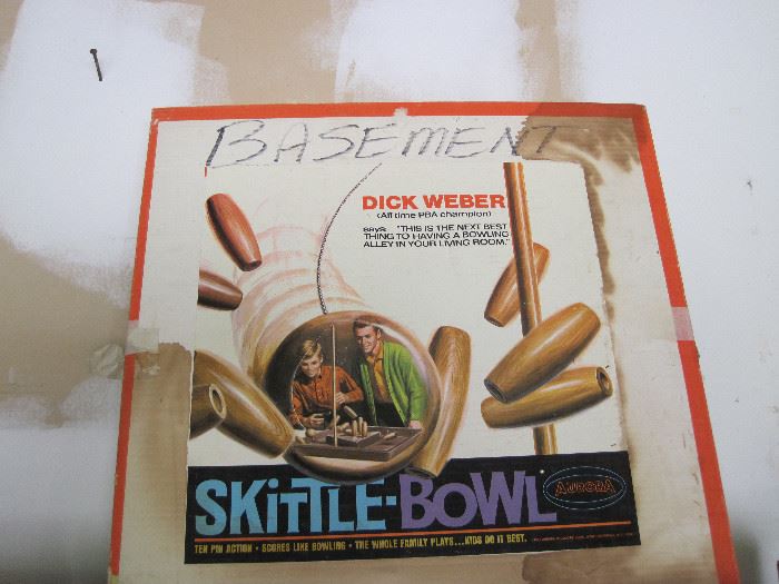 Vintage Skittle-Bowl  Original Box