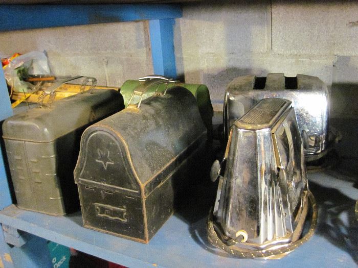Vintage Lunch Boxes, Toaster/s