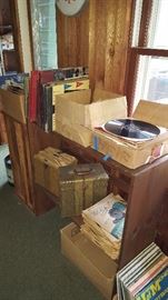 Old 78 and 33 RPM Records