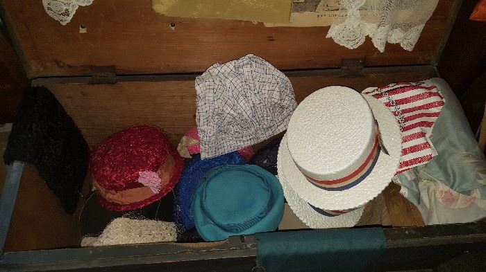 Vintage hats (women's and men's)