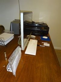 Side View of Apple Computer