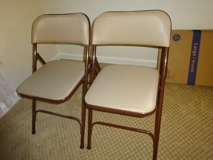 Folding Chairs (Total of Eight)