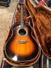 Ovation acoustic guitar