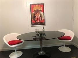 We set the table for a mid century gathering