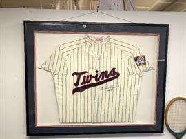 Look for some very special items like this Harmon Killebrew signed jersey, a Minnisota Legend