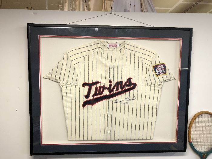 Look for some very special items like this Harmon Killebrew signed jersey, a Minnisota Legend