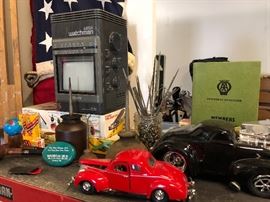 We had a terrific buyout from a mechanic’s garage.  We will be sorting and organizing drawers and bins for all the tool shoppers.