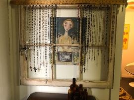 An interesting Rosary collection will be at the jewlery stand