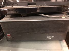 Some high end electronics including this ADCOM unit