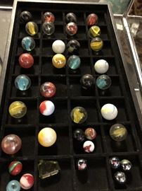 Wow a whole ARTful tray of marble shooters