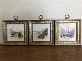 Nice miniture travel prints