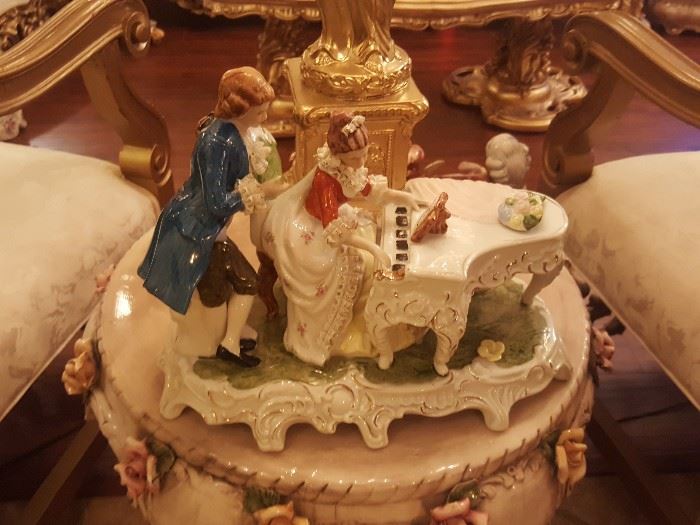 Antique Italian porcelain figurine