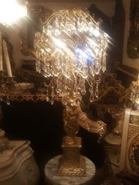 Antique Roman large chandelier lamp I have a pair of this