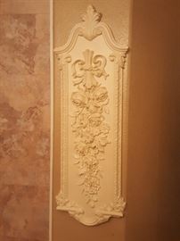 French provincial wall plaque over 3 ft tall I have a pair of this