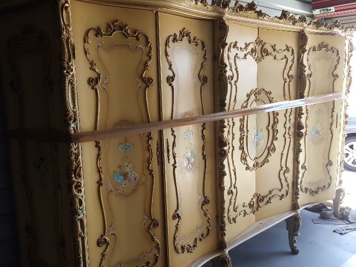 Italian cabinets 12 feet by 10 feet tall antique