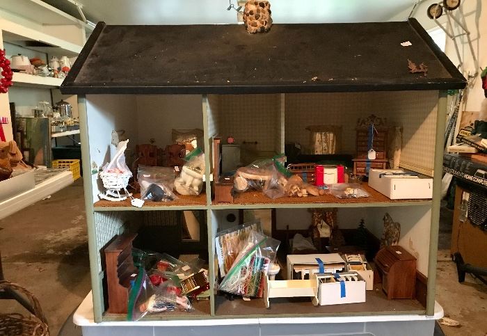 Large Doll House with Unique Accessories  
