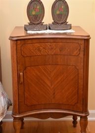 Vintage Nightstand / Commode (approx. 18" L x 17" W x 30" H)