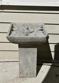 Concrete Garden Fountain