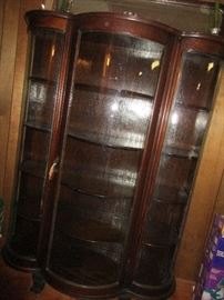 CURVES GLASS CHINA CABINET