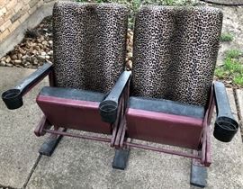 Antique Movie Chairs