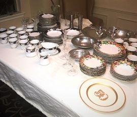China, Pewter, Crystal