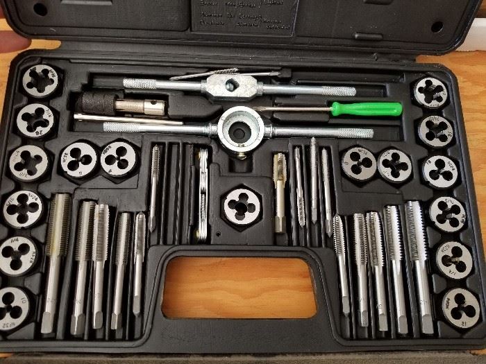 two 40 piece Tap and die sets