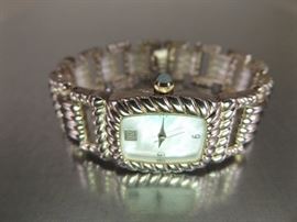 NEW Judith Ripka Sterling Silver Watch
