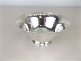 B & M Sterling Silver Footed Finger Bowl
