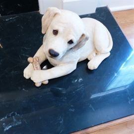 puppy statue