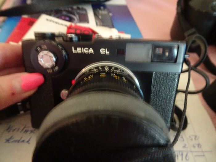 Leica CL Camera with Lenses