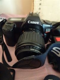 Canon Camera with lenses
