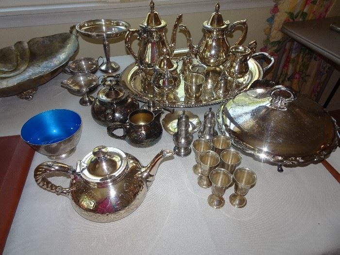 Sterling & Silver plate items