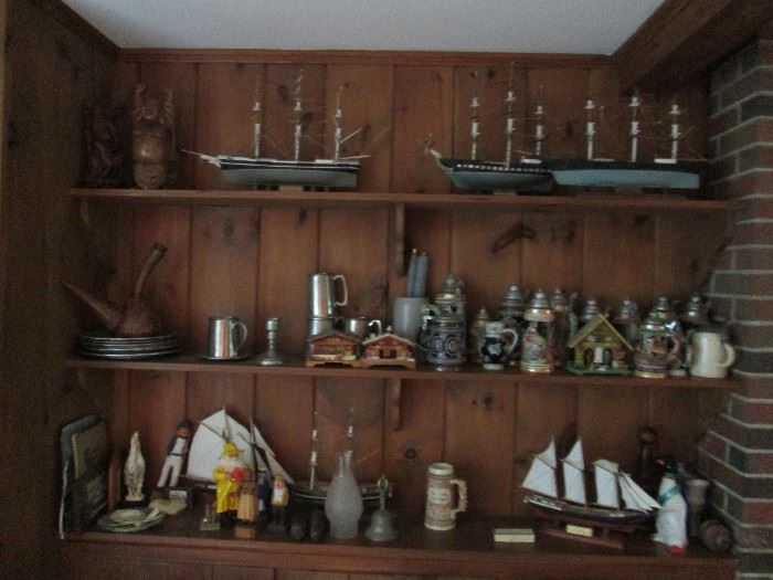 Collection of Steins, Several Ship Models