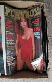 Collection of Vintage Playboy Magazines