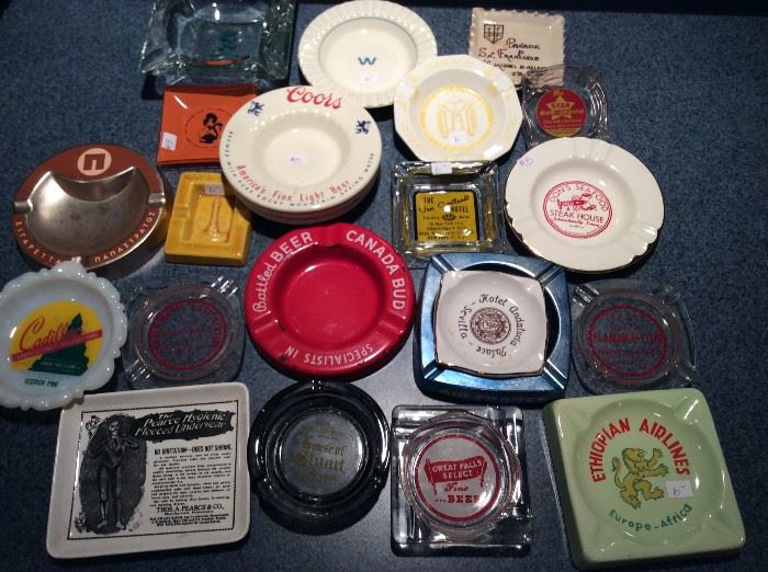 Vintage Ashtray Collection