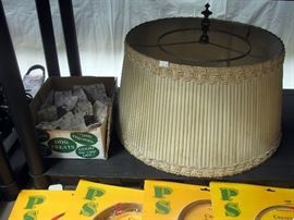 Plug ends, Lamp shade