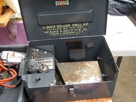 Craftsman Deluxe Drill Kit Box Only