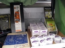 Mission Orange ad, Imperial Chrysler Manual, Museum Wax & Quake Hold (For keeping collectibles on the shelf)