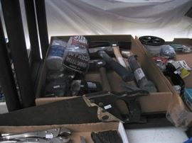 Sledge Hammers, Steel Wool, Scrapers, Hand Saw