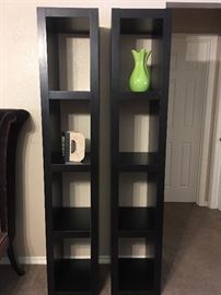 Bookshelves or display shelves