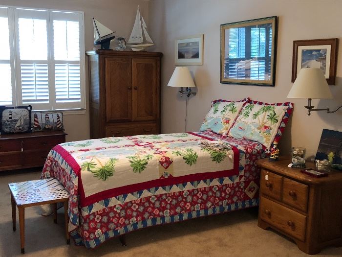 Solid Wood Twing Bedroom Suite