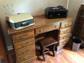 Solid Oak Desk
