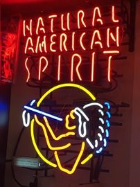 Natural American Spirit Tobacco Neon sign
